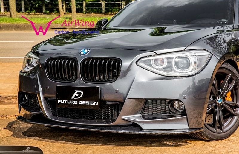 F20 - 3D DESIGN style Carbon Front Lip Spoiler 01